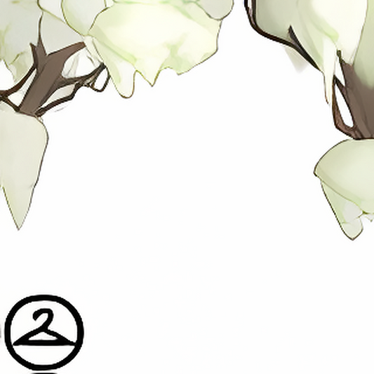 Dyeworks White: Cherry Blossom Garland