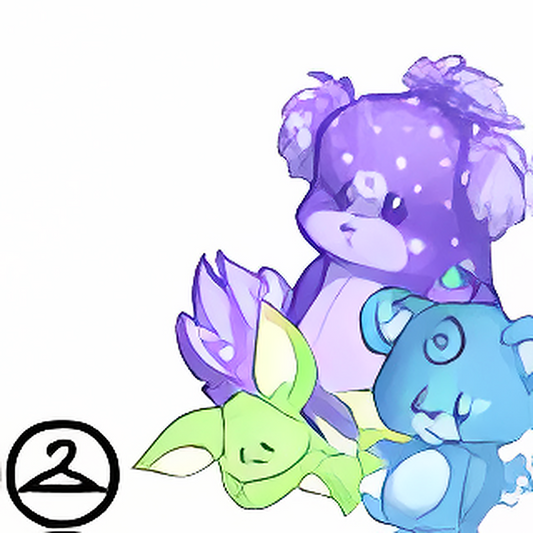 Dyeworks Pastel Rainbow: Bedtime Petpet Plushies
