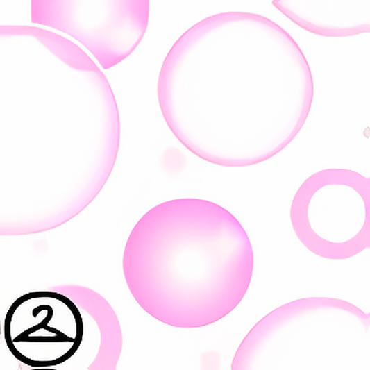 Mystical Pink Bubbles and Sparkles