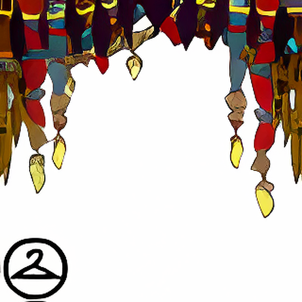 Hanging Beads Garland