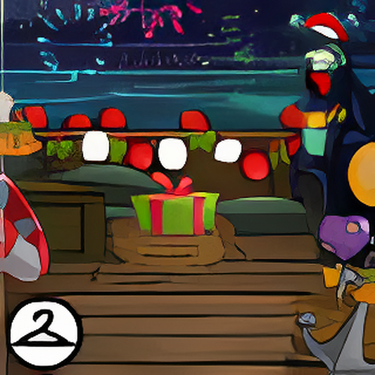 New Years on the SS Primella Background