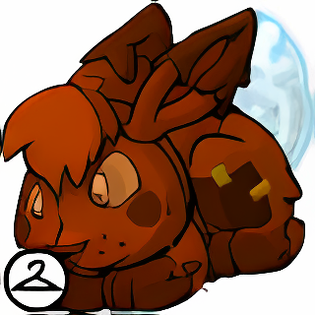 Chocolate Snowbunny Handheld Plushie