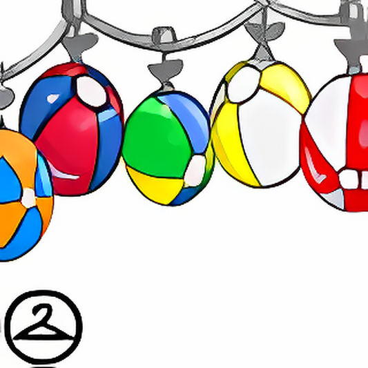 Beach Ball Garland