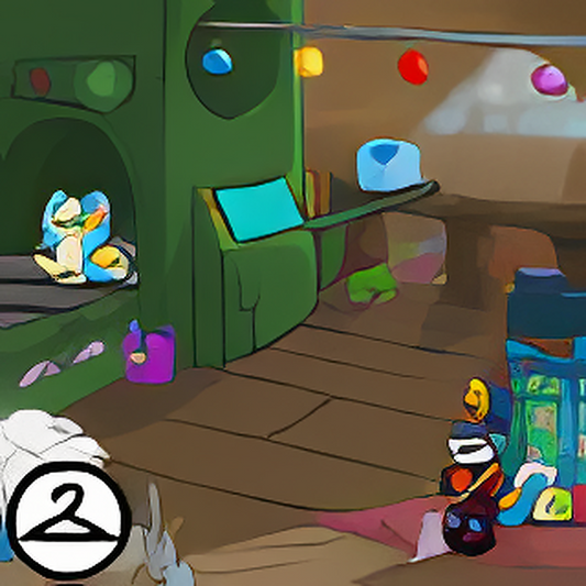 Ultra Busy Holiday Factory Background
