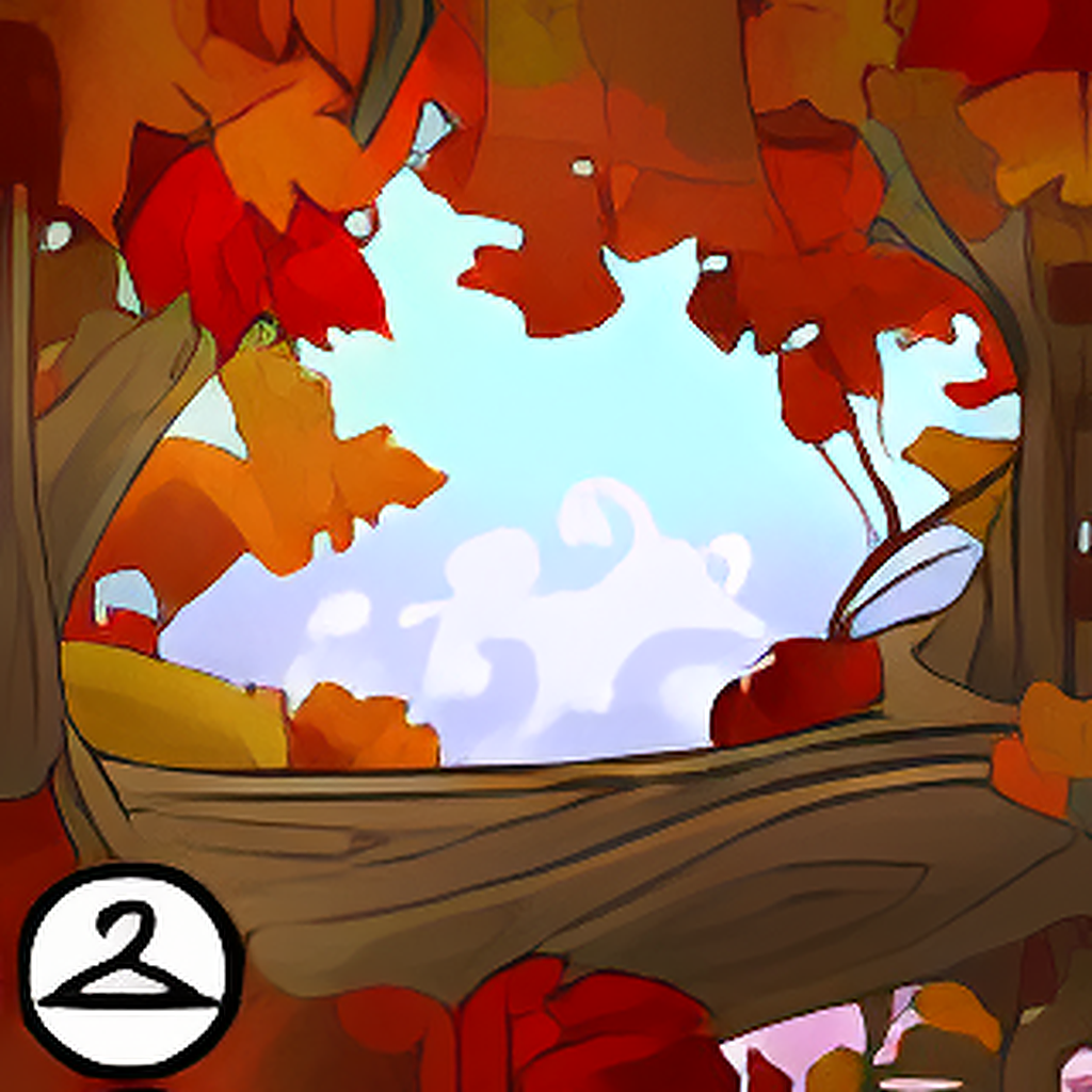 Cosy Autumn Tree Background