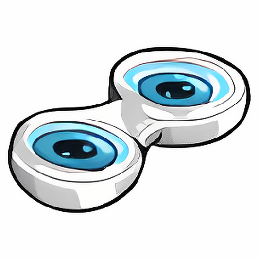 Dyeworks Blue: Baby Pink Contacts