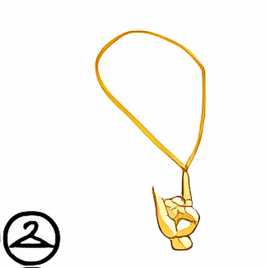 Rock n Roll Pendant Necklace