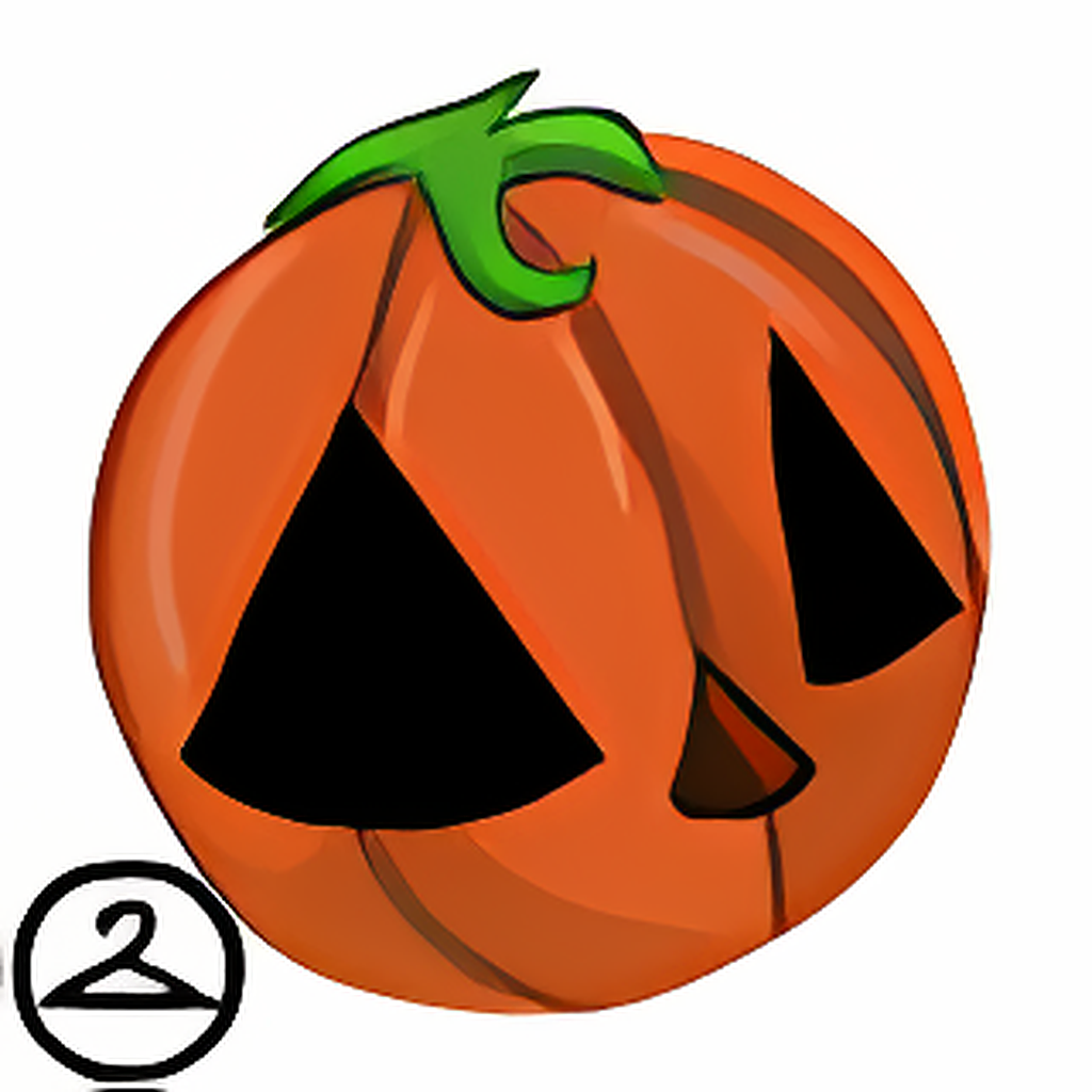 Pumpkin Face Paint