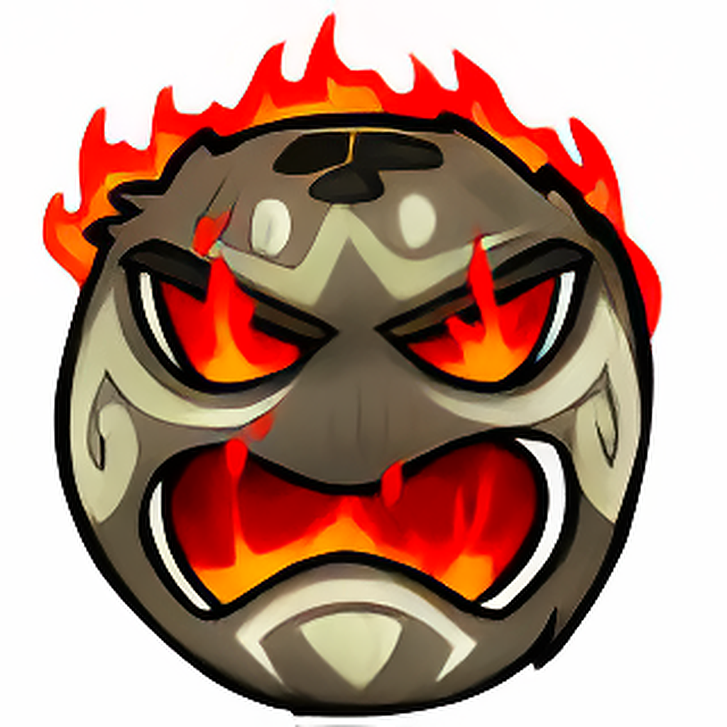 Painted Evil Coconut