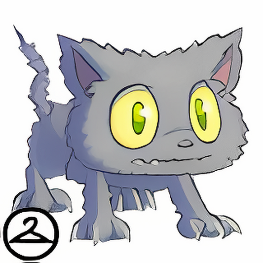 Giant Mutant Meowclops Petpet Wearable