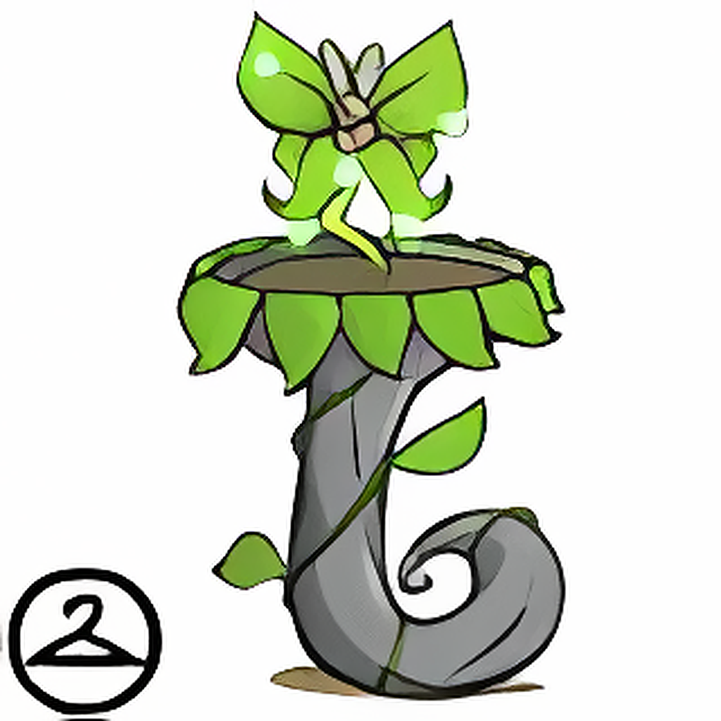 Potted Faerie Bean Plant