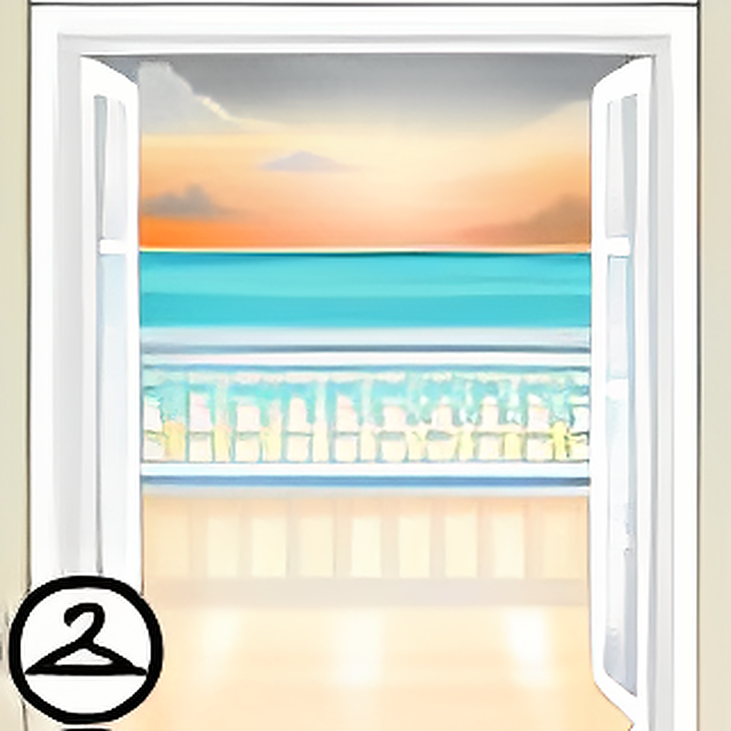 Premium Collectible: Doorway to the Ocean Background