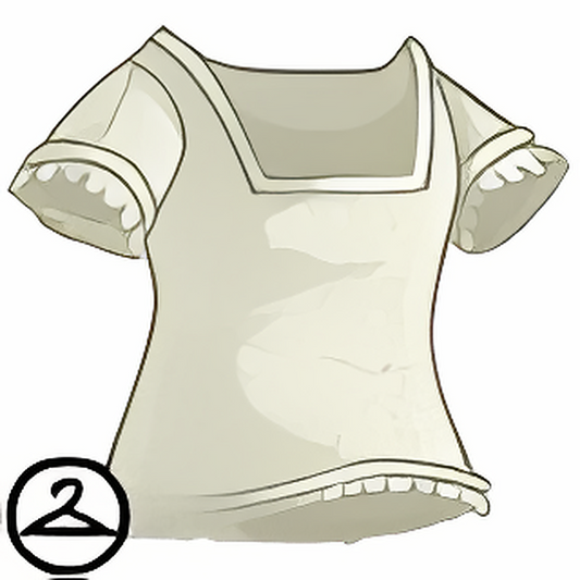 Cream Eyelet Shirt