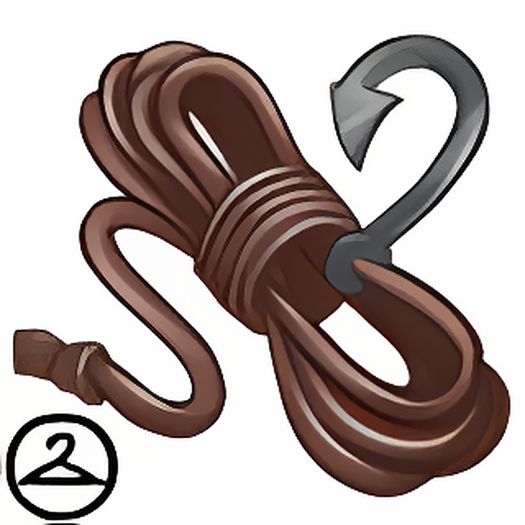 Flotsam Entangled Fishing Rope Accessory