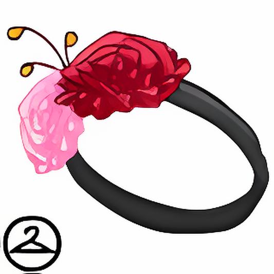 Dyeworks Red: Mutant Spring Headband