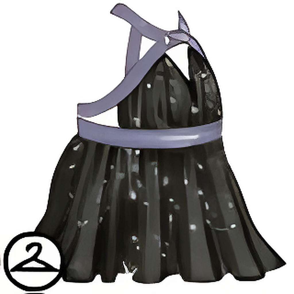 Dyeworks Black: Lighted Spring Dress