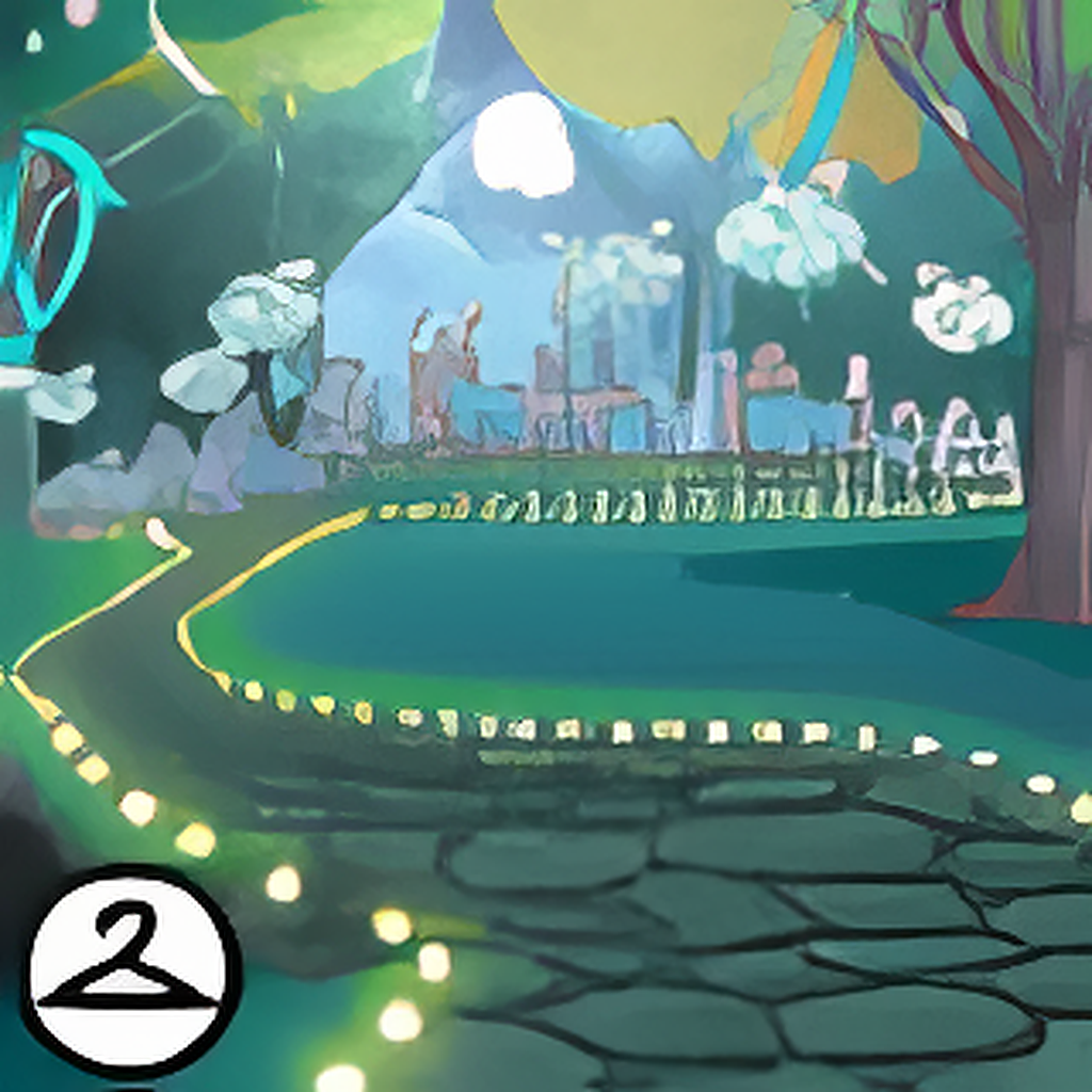Gathering in the Glade Background