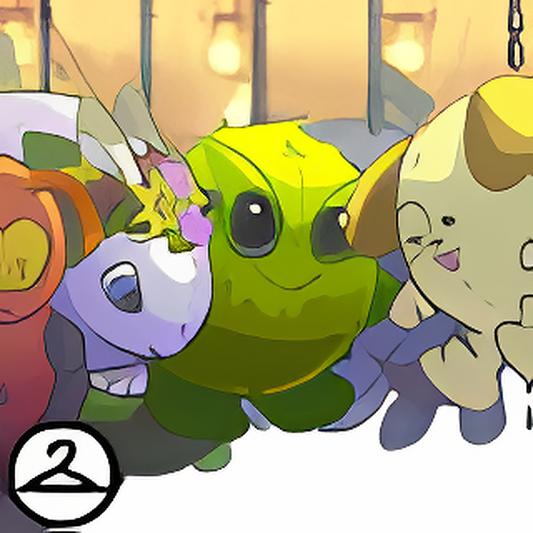 Summer Carnival Plushie Prize Garland