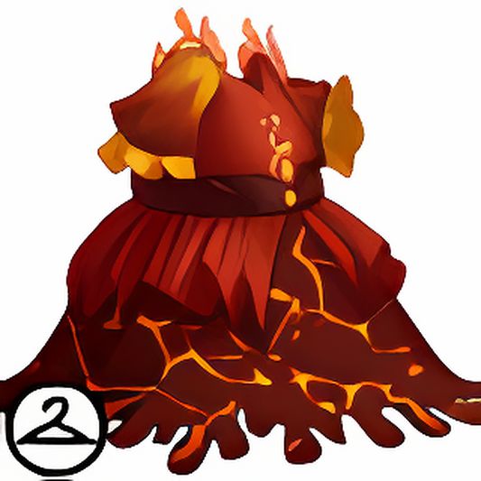 Smoking Lava Gown
