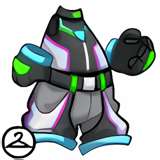 Cyberpunk Neon Outfit