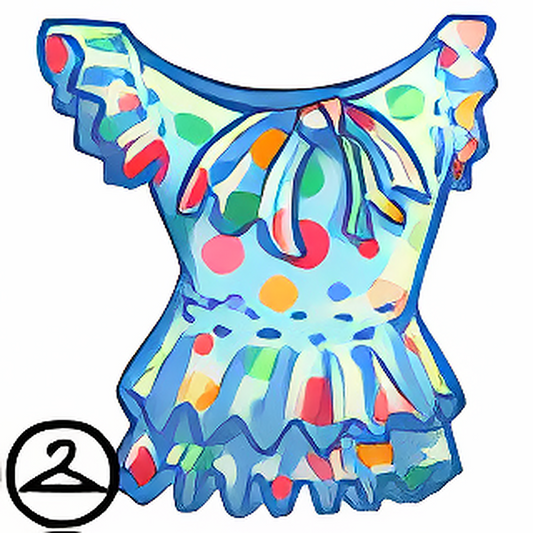 Frills and Dots Top