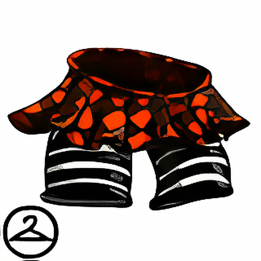 Vintage Halloween Party Skirt & Leggings
