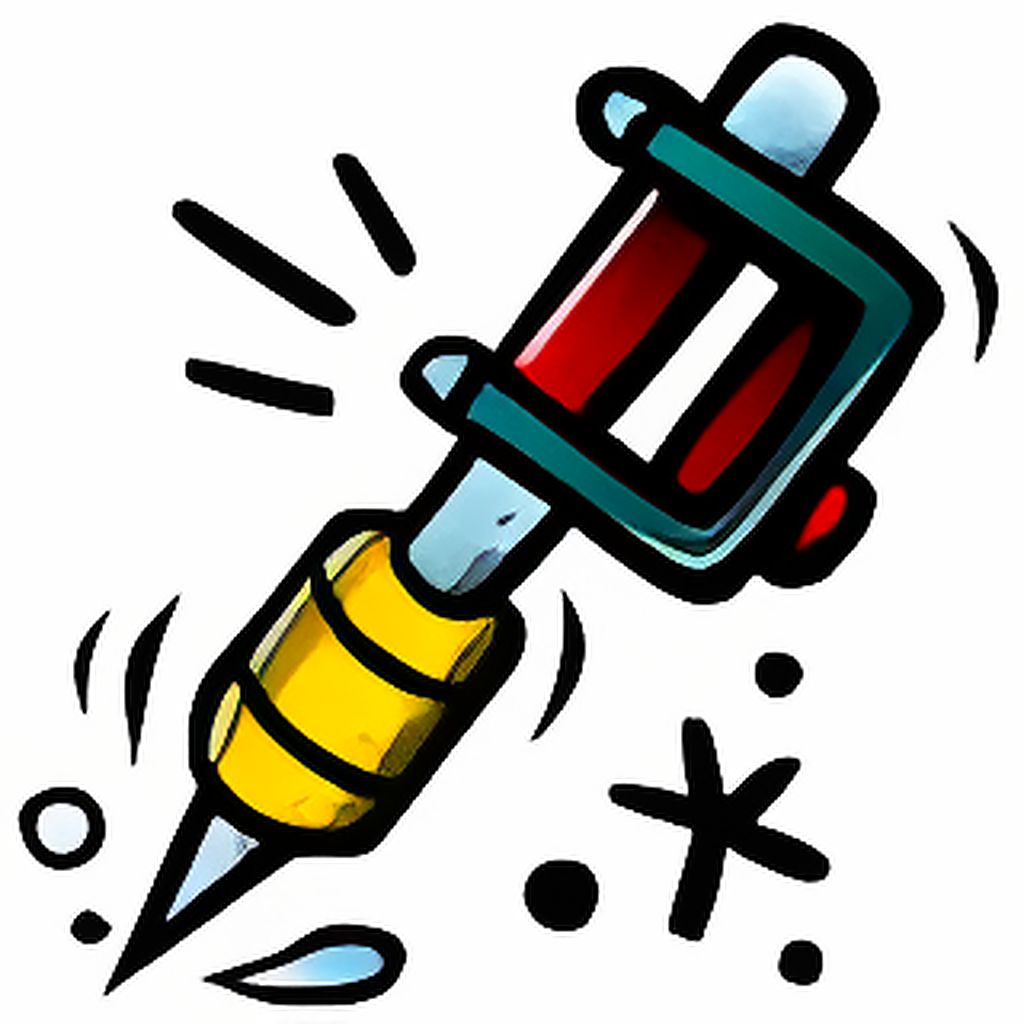 Tattoo Petpet Paint Brush