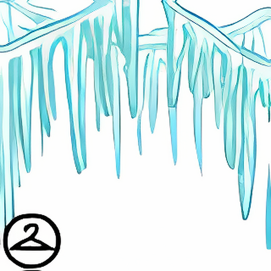 MME8-S2:Shimmering Icicle Garland