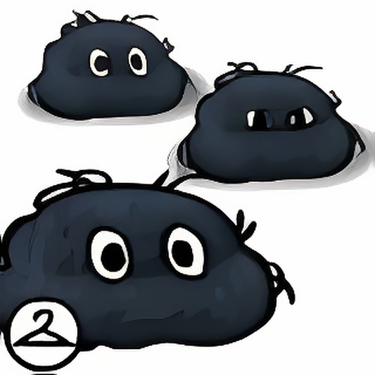 Floating Black Floof Petpetpets Trinket