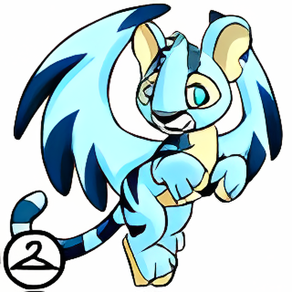 Prismatic Ice: Nostalgic Faerie Kougra