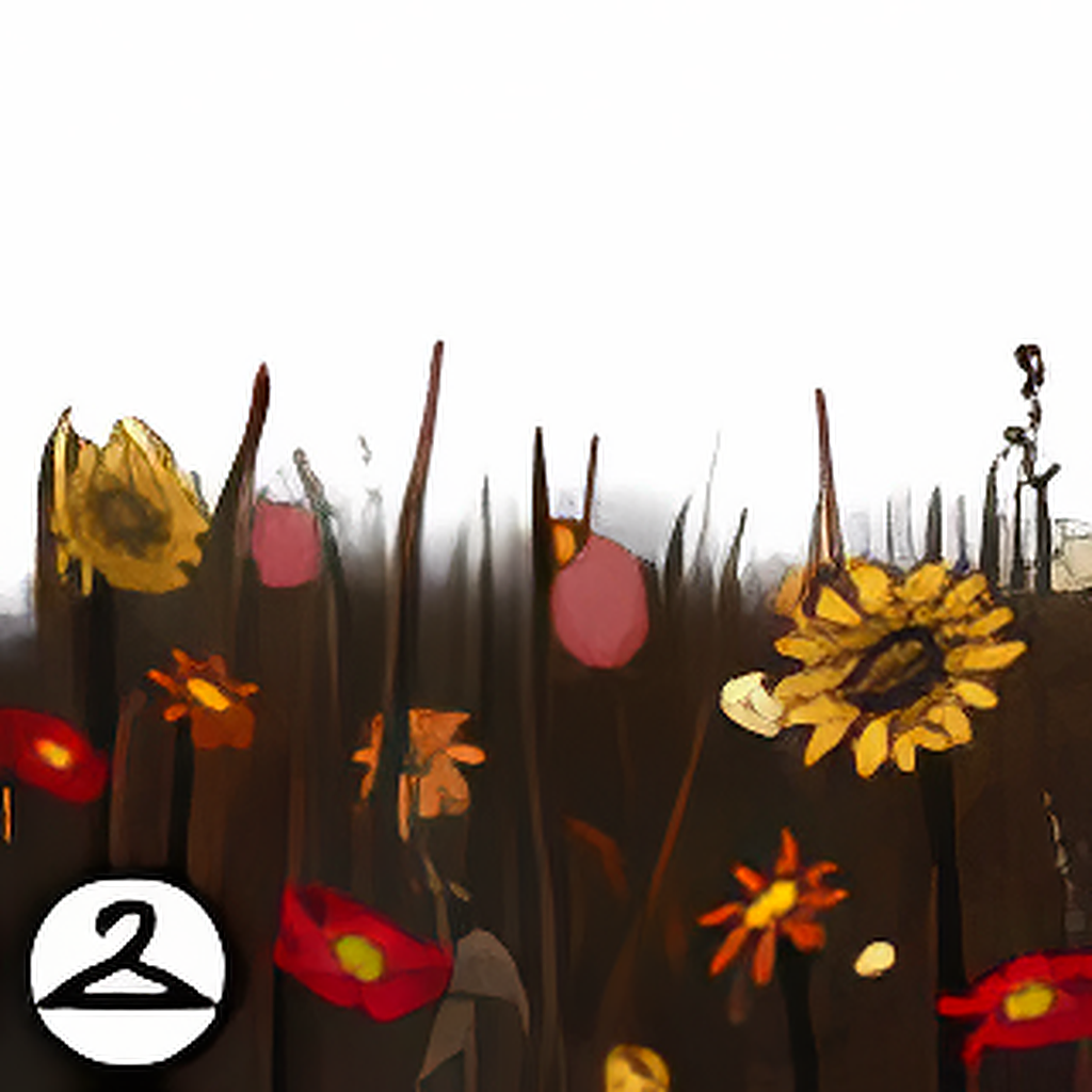 Autumn Wildflowers Trinket
