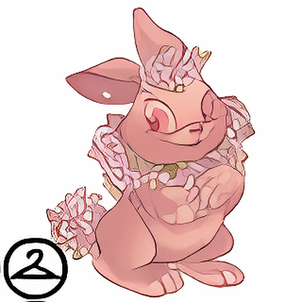 Prismatic Light Blossom: Blooming Woodland Cybunny