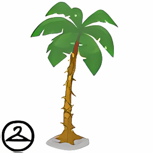 Lighted Palm Tree