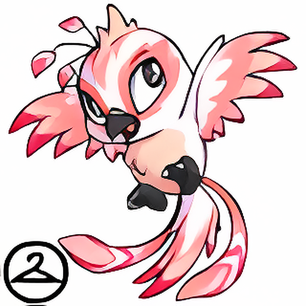Prismatic Blossom: Fluttering Baby Faerie Pteri