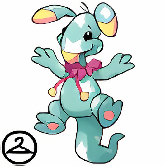 Prismatic Light Blue: Celebratory Anniversary Blumaroo