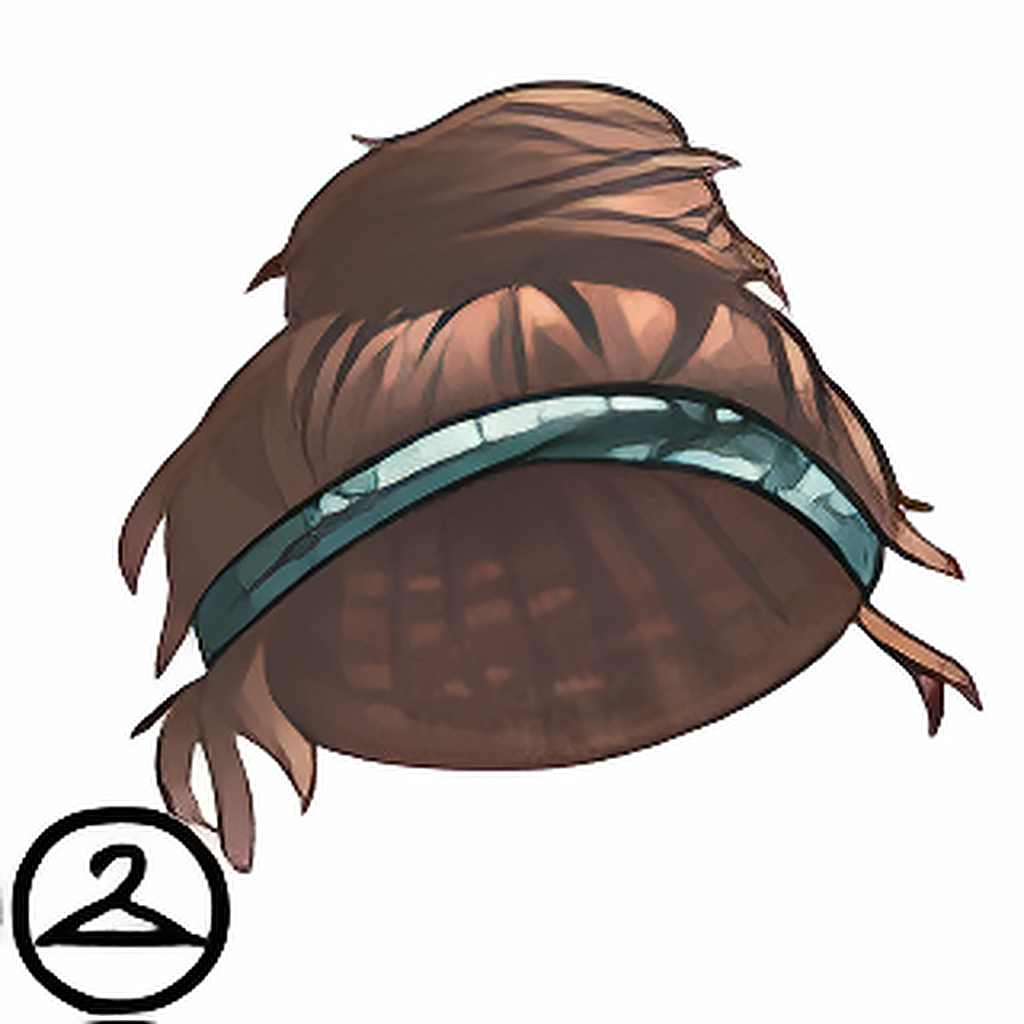 Messy Bun & Headband