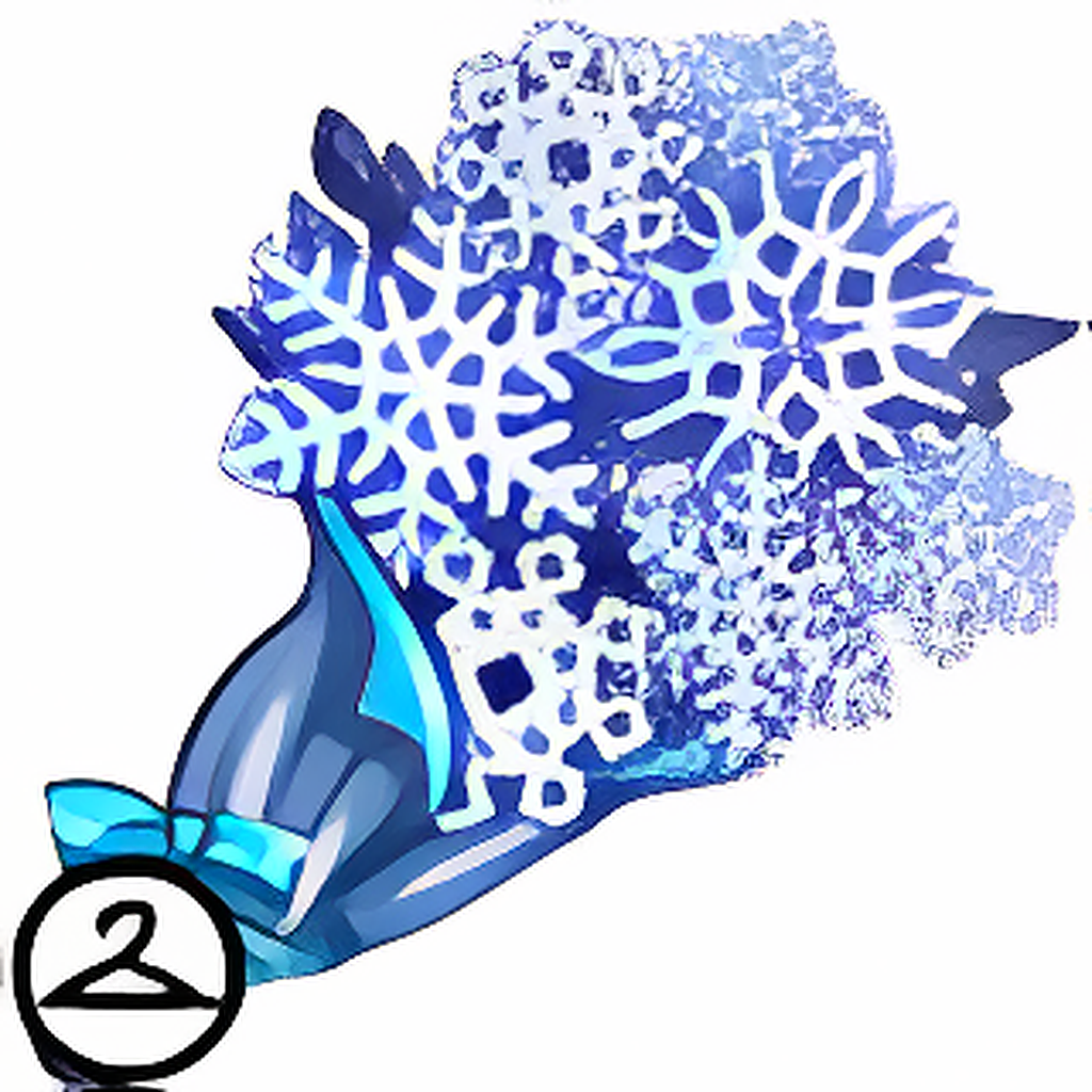 Sparkling Snowflake Bouquet