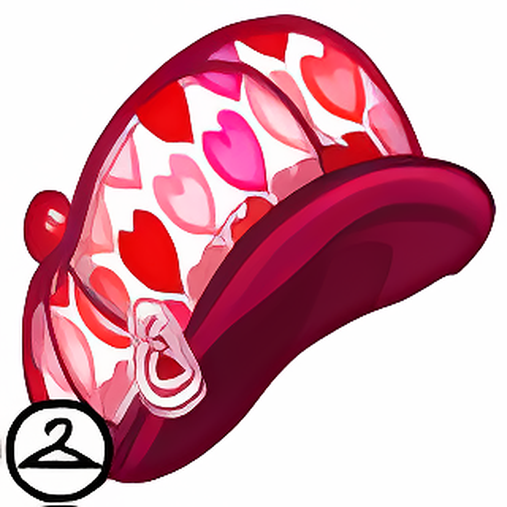 Valentine Newsboy Hat