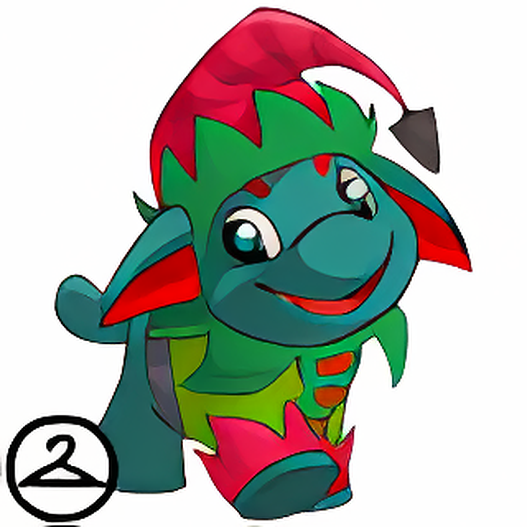 Festive Christmas Poogle