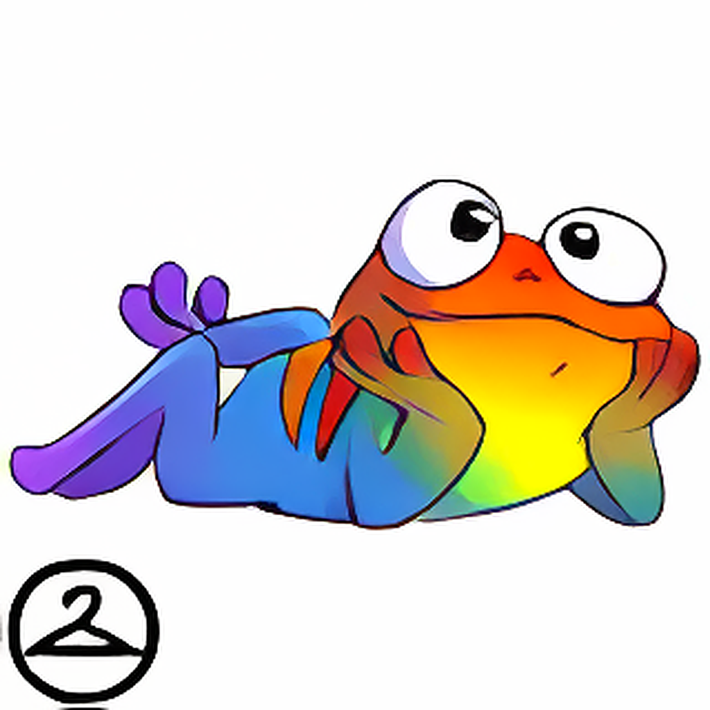 Adoring Rainbow Quiggle
