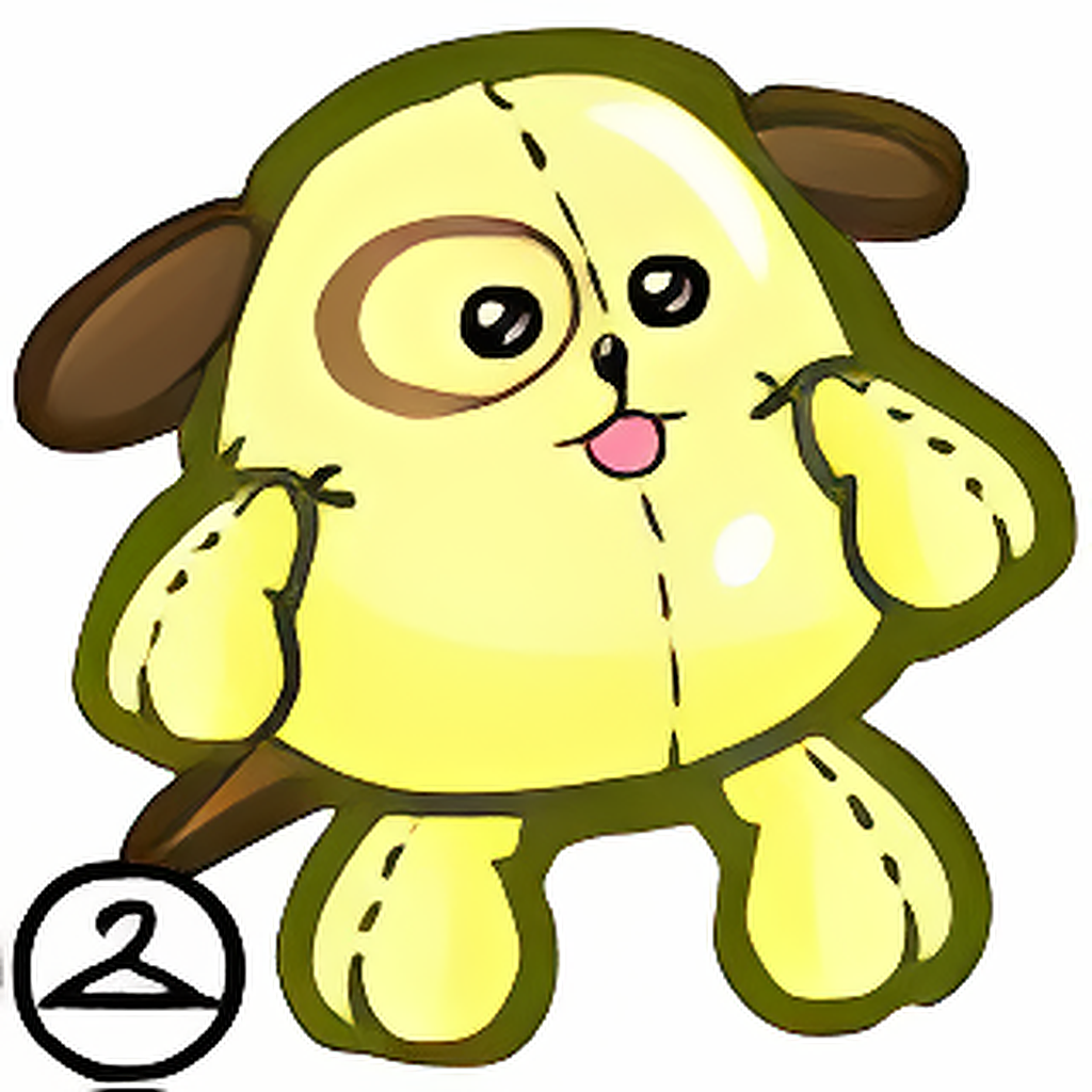 Baby Overstuffed Warf Plushie