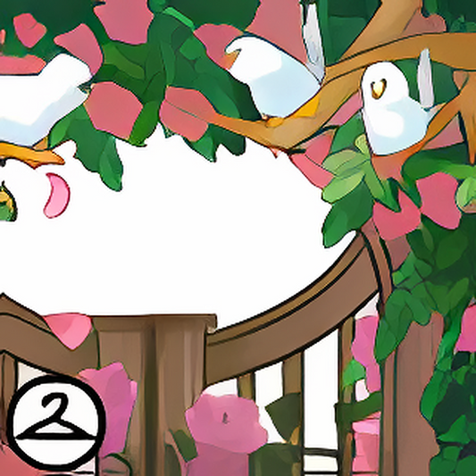 Romantic Tea Garden Gate