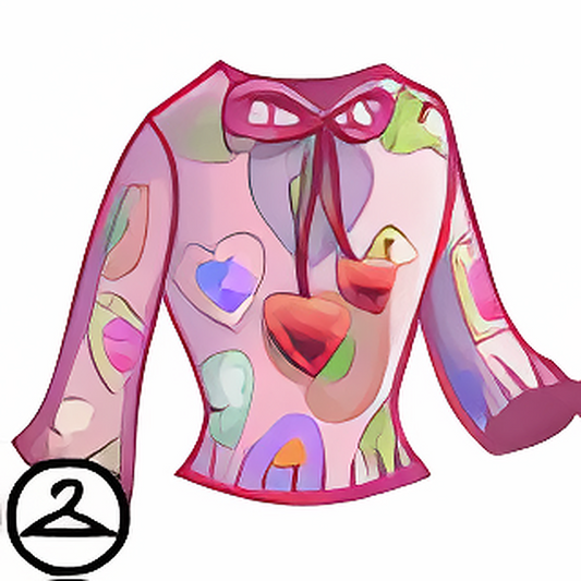 Embroidered Heart Sweater