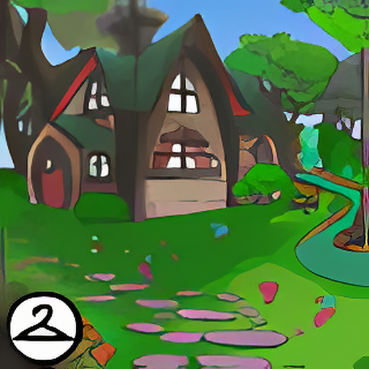Woodland Cottage Background