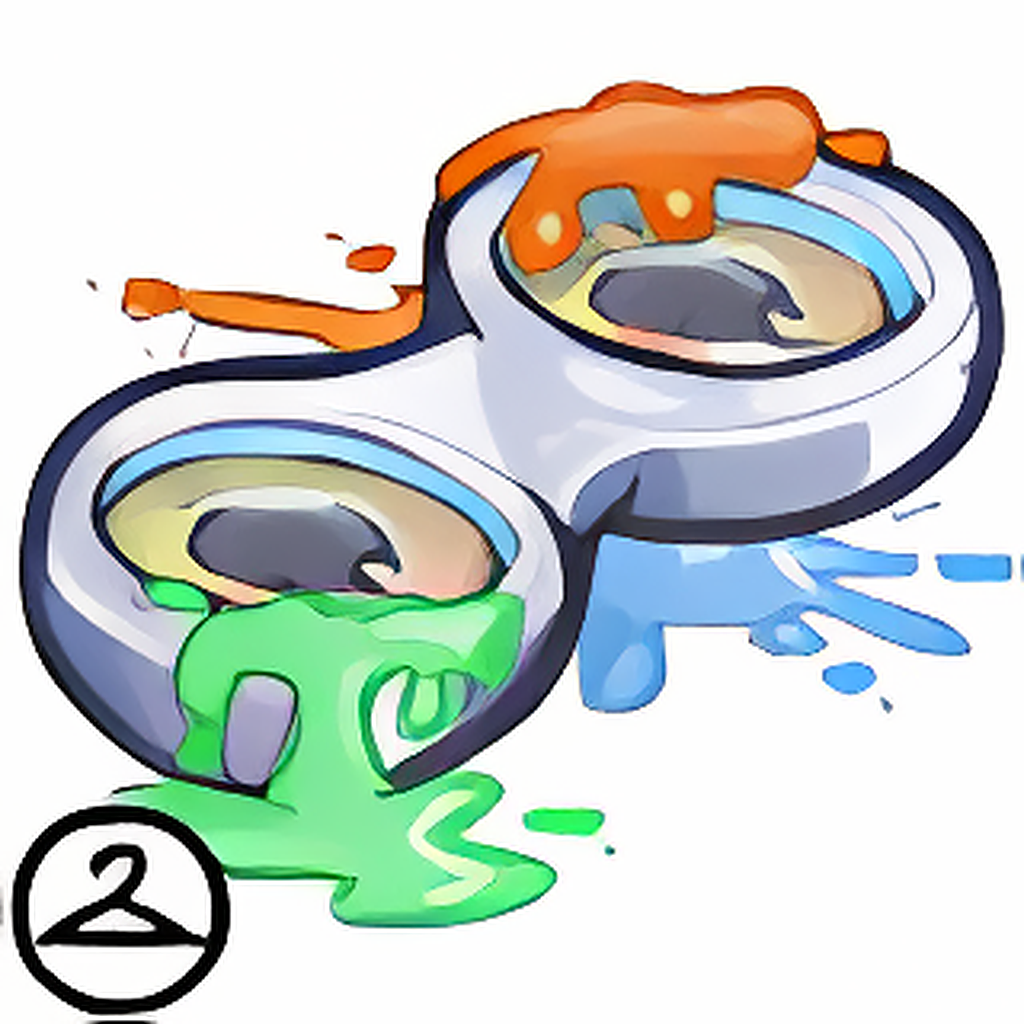 Colour Splat Contacts