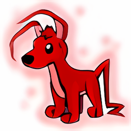 Magical Red Gelert Plushie