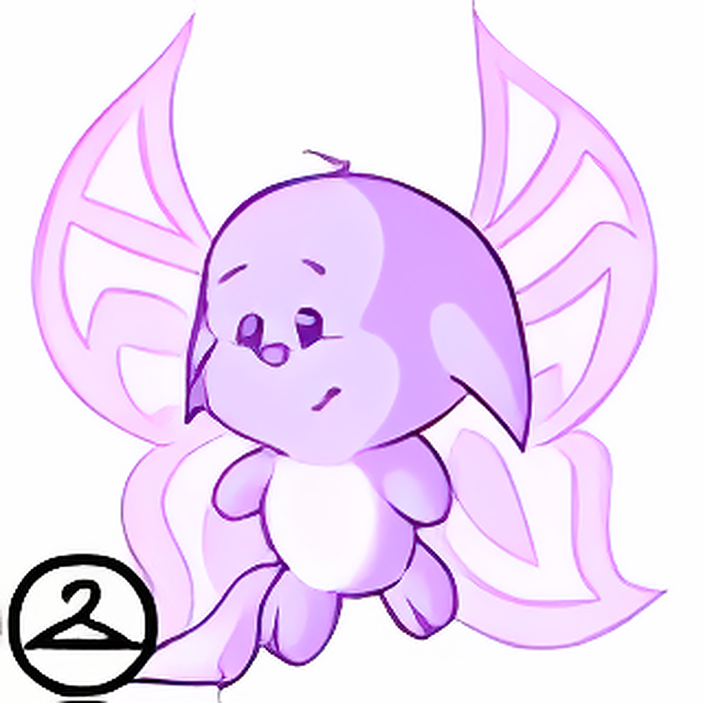 Prismatic Purple: Nostalgic Faerie Kacheek