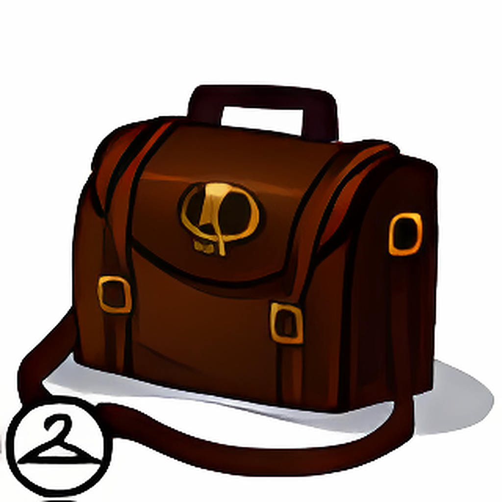 Dyeworks Brown: Gothic School Girl Satchel