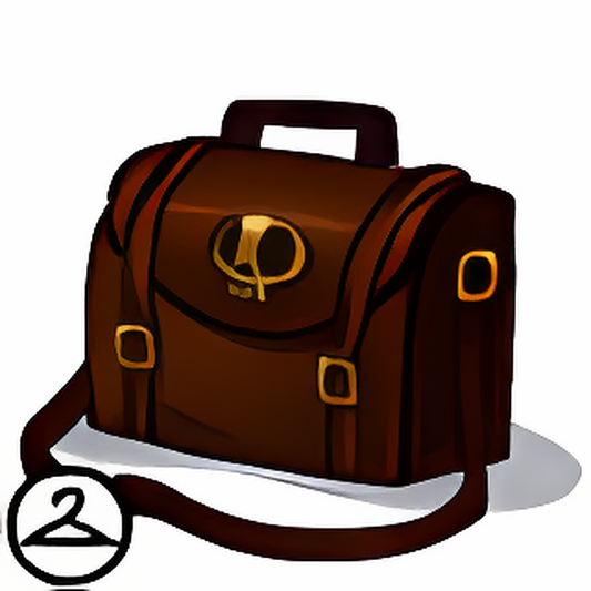 Dyeworks Brown: Gothic School Girl Satchel