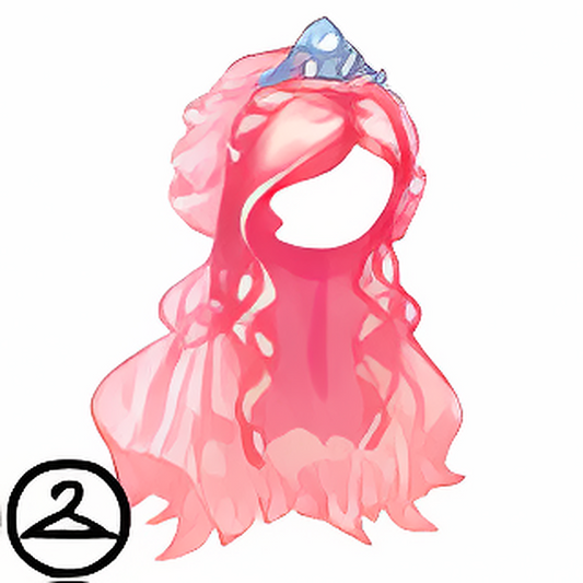 Fairytale Wedding Wig and Tiara